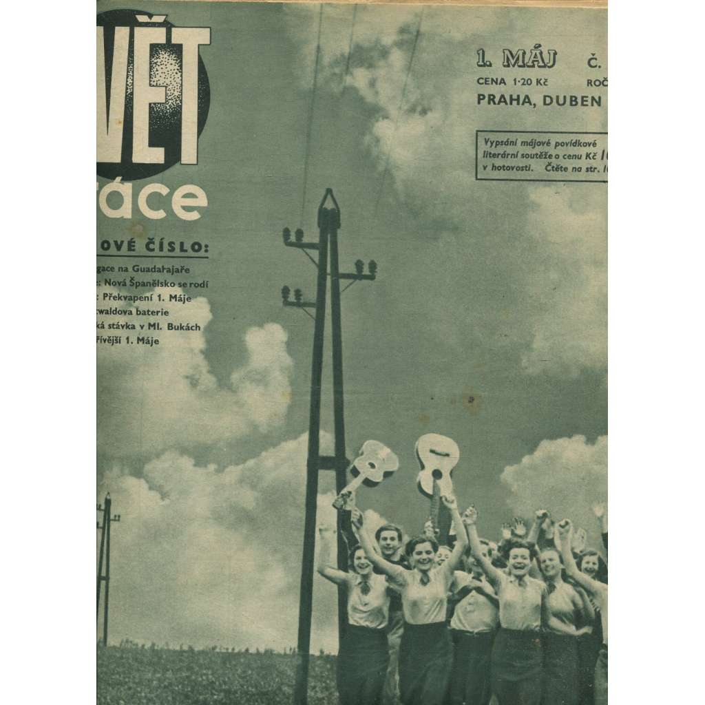 Svět práce, ročník V., číslo 9/1937 (časopis, noviny)