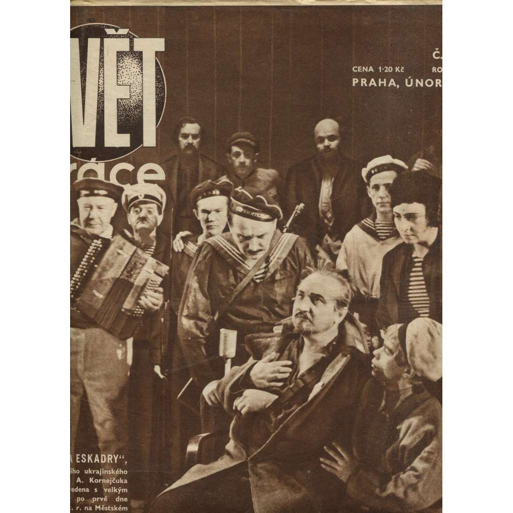 Svět práce, ročník V., číslo 4/1937 (časopis, noviny)