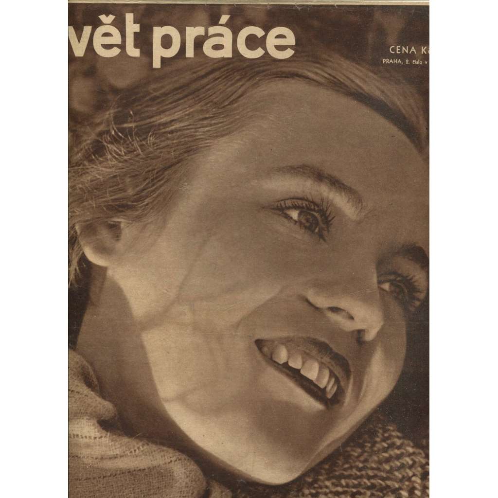 Svět práce, ročník V., číslo 8/1936 (časopis, noviny)