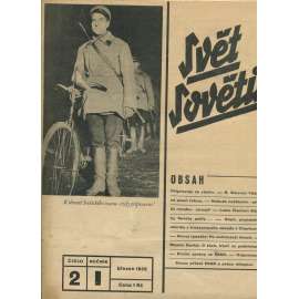 Svět sovětů, ročník I., číslo 2/1932 (časopis, noviny)