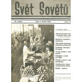 Svět sovětů, ročník IV., číslo 6/1935 (časopis, noviny)
