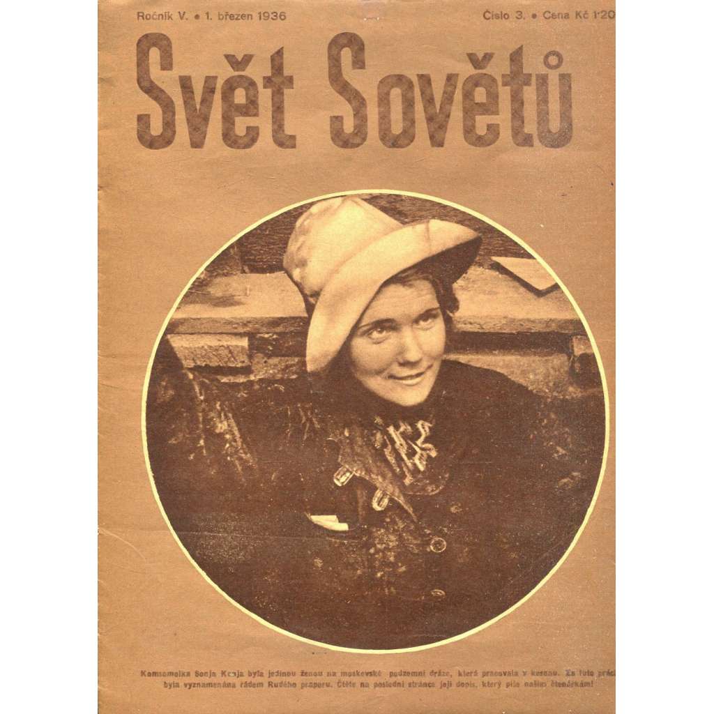 Svět sovětů, ročník V., číslo 3/1936 (časopis, noviny)