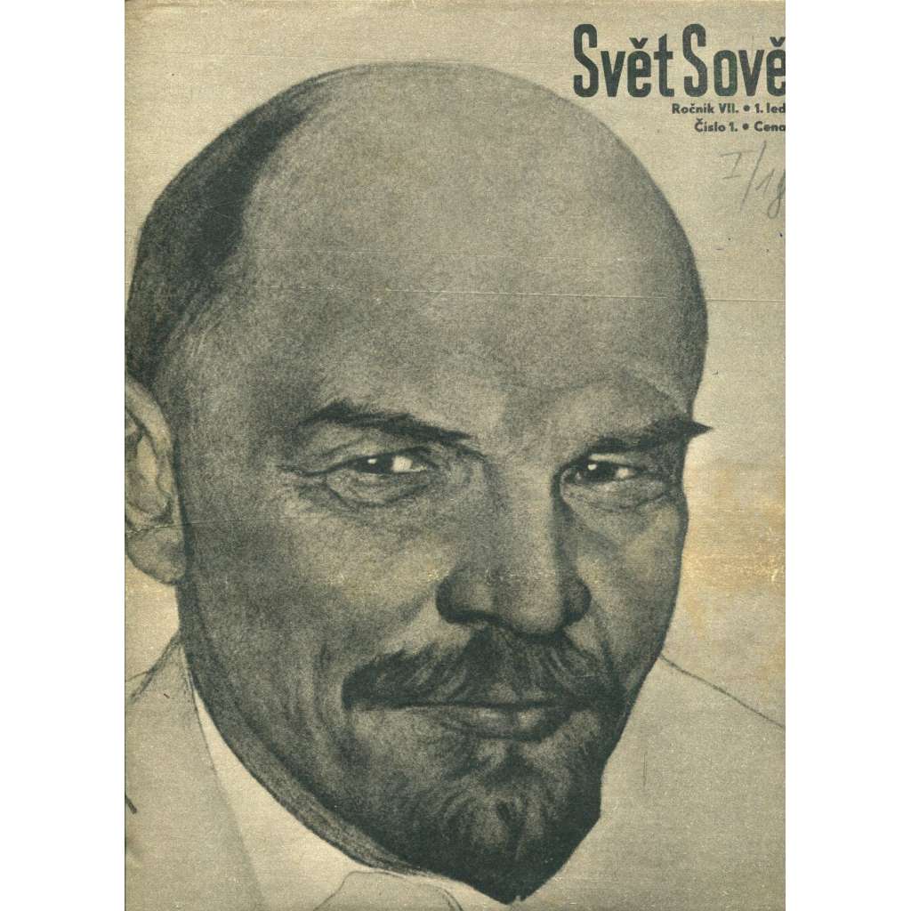 Svět sovětů, ročník VII., číslo 1/1938 (časopis, noviny)