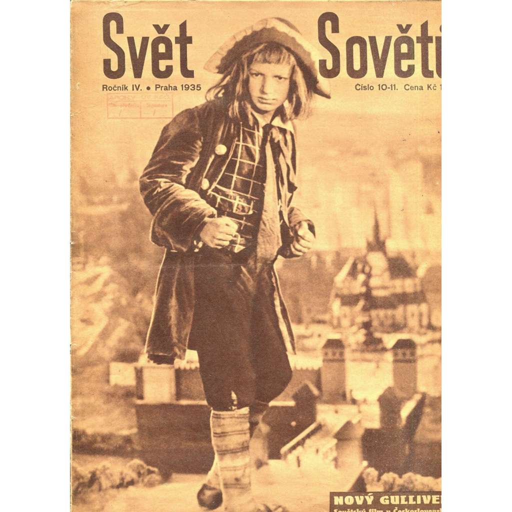 Svět sovětů, ročník IV., číslo 10-11/1935 (časopis, noviny)