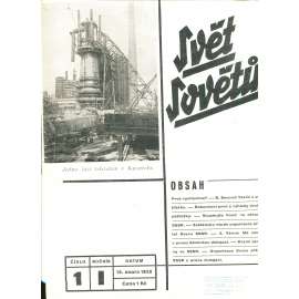 Svět sovětů, ročník I., číslo 1/1932 (časopis, noviny)