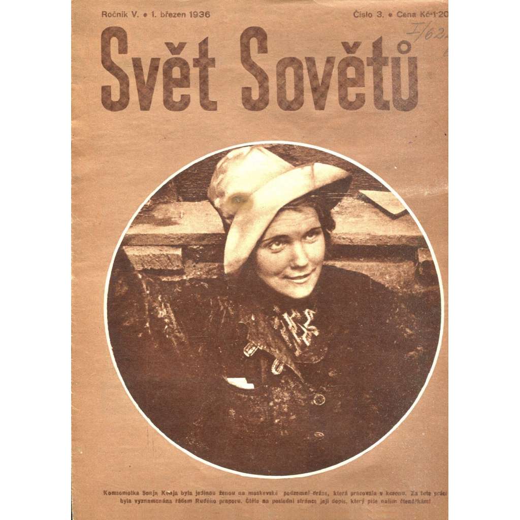 Svět sovětů, ročník V., číslo 3/1936 (časopis, noviny)
