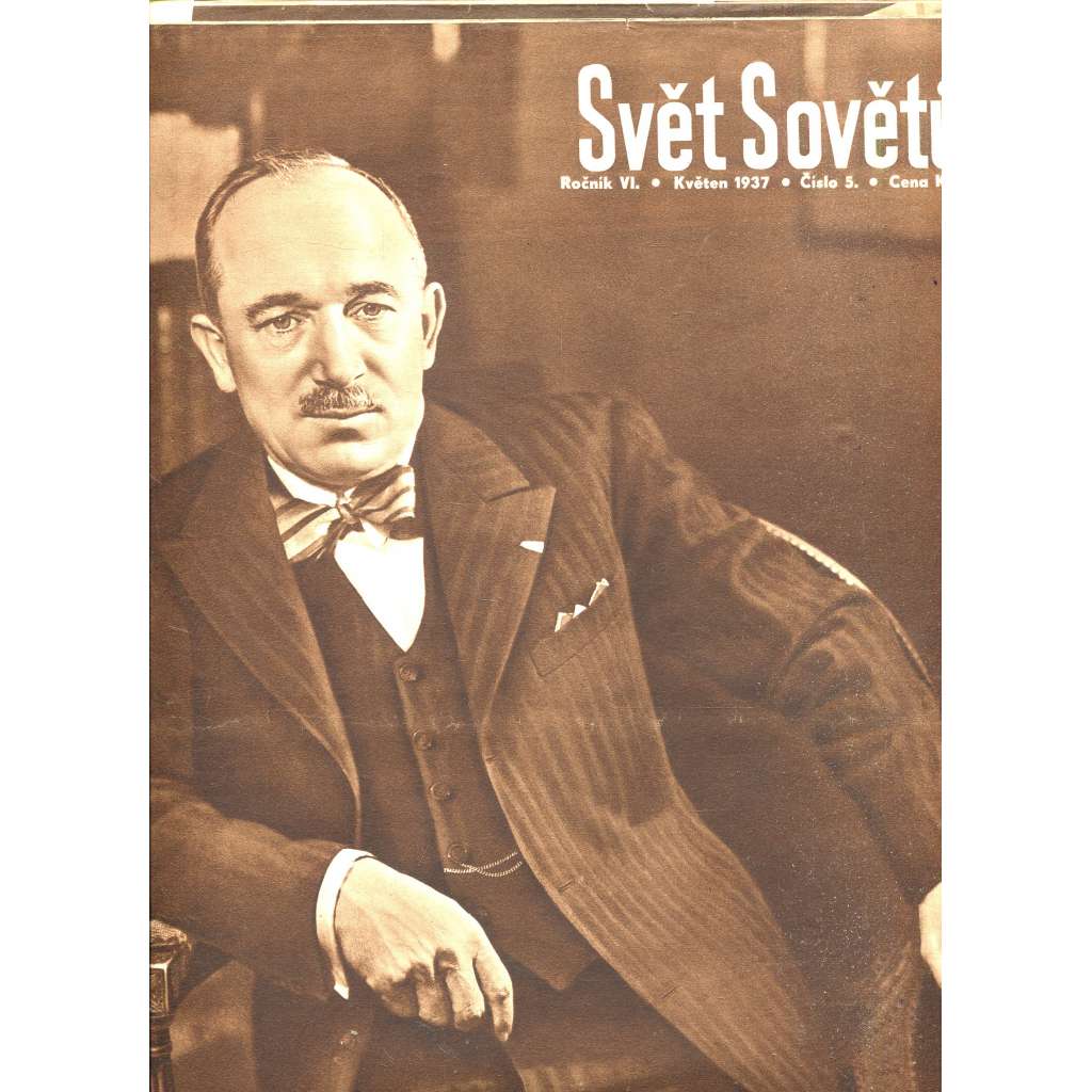 Svět sovětů, ročník VI., číslo 5/1937 (časopis, noviny)