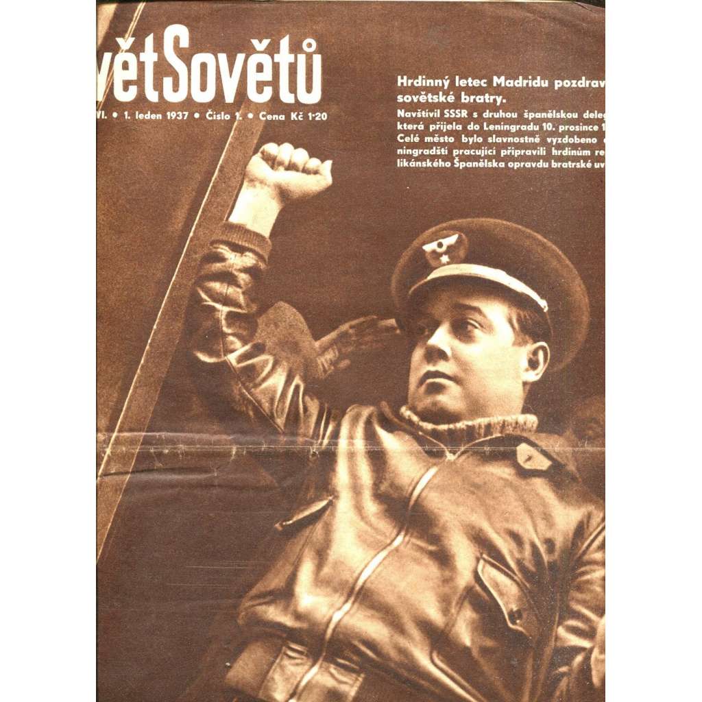 Svět sovětů, ročník VI., číslo 1/1937 (časopis, noviny)
