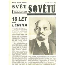 Svět sovětů, ročník III., číslo 2/1934 (časopis, noviny)