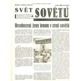 Svět sovětů, ročník III., číslo 4/1934 (časopis, noviny)