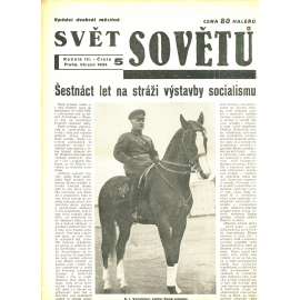 Svět sovětů, ročník III., číslo 5/1934 (časopis, noviny)