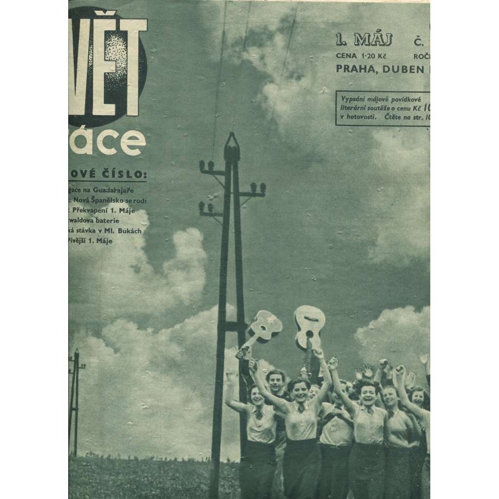 Svět práce, ročník V., číslo 9/1937 (časopis, noviny)