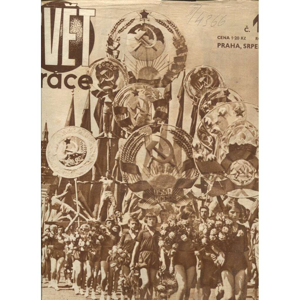 Svět práce, ročník V., číslo 16/1937 (časopis, noviny)