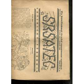 Sršatec, ročník III., číslo 51/1923. Satirický týdenník (časopis, noviny)