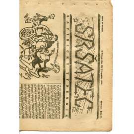 Sršatec, ročník I., číslo 7/1920. Satirický týdenník (časopis, noviny)