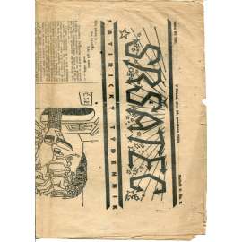 Sršatec, ročník V., číslo 7/1924. Satirický týdenník (časopis, noviny)