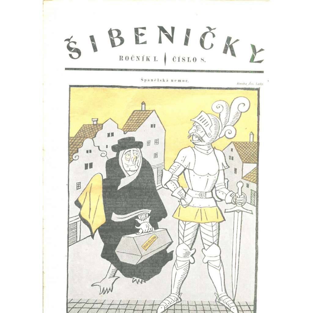 Šibeničky, ročník I., číslo 8/1918 (časopis, noviny)