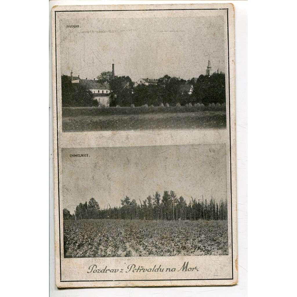 Petřvald, Nový Jičín, pivovar, chmelnice