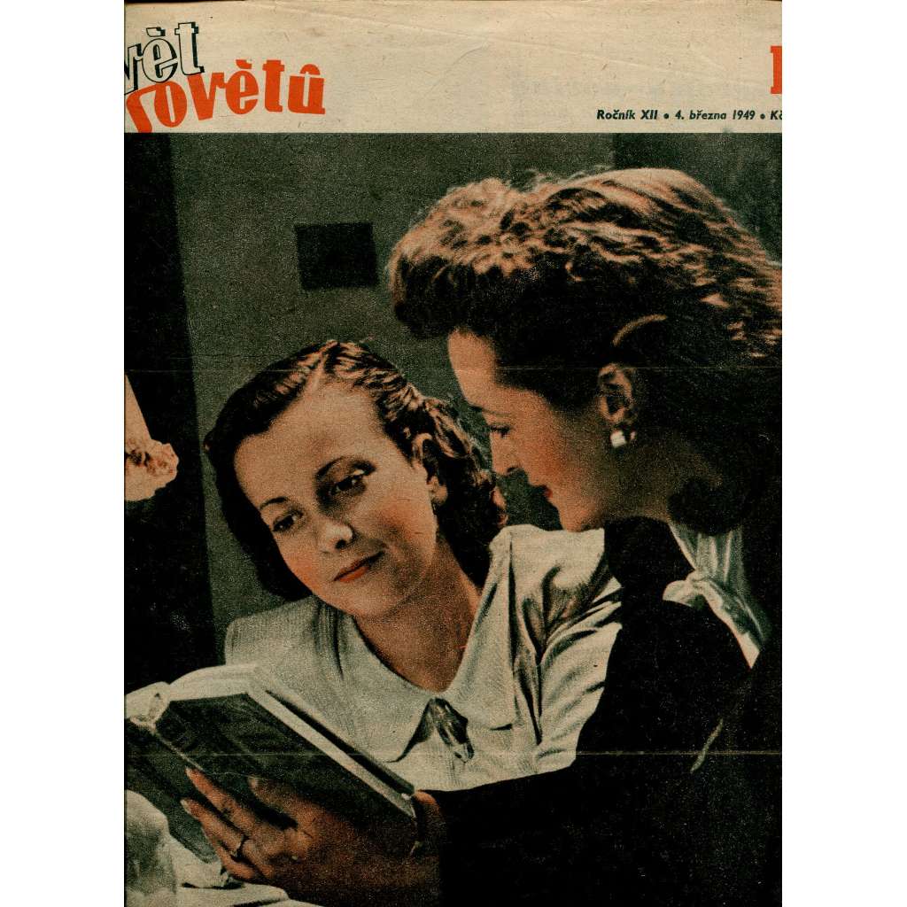 Svět sovětů, ročník XII., číslo 10/1949 (časopis, noviny)