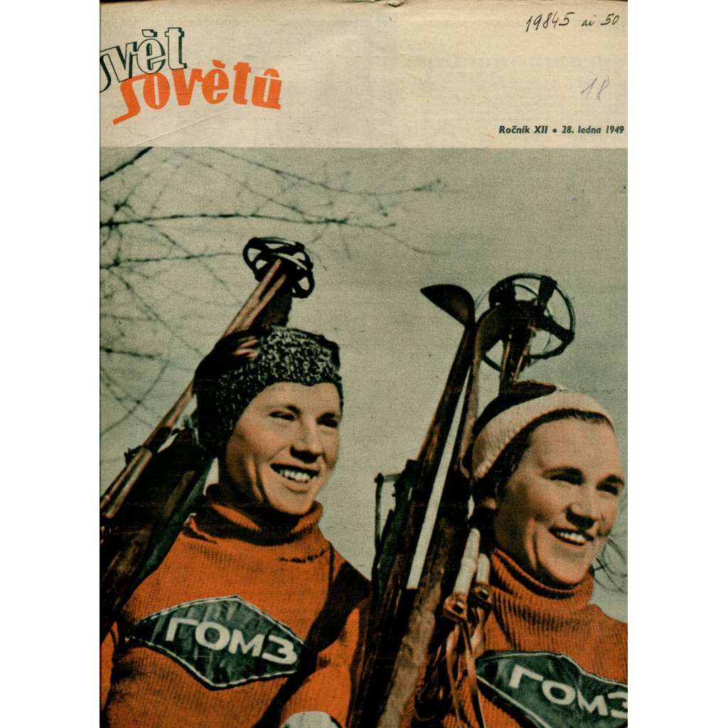 Svět sovětů, ročník XII., číslo 5/1949 (časopis, noviny)