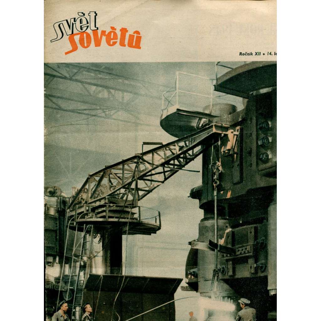 Svět sovětů, ročník XII., číslo 3/1949 (časopis, noviny)