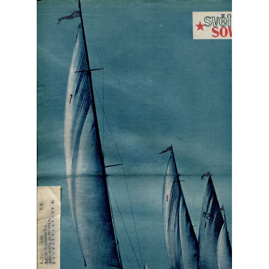 Svět sovětů, ročník XIII., číslo 22/1950 (časopis, noviny)