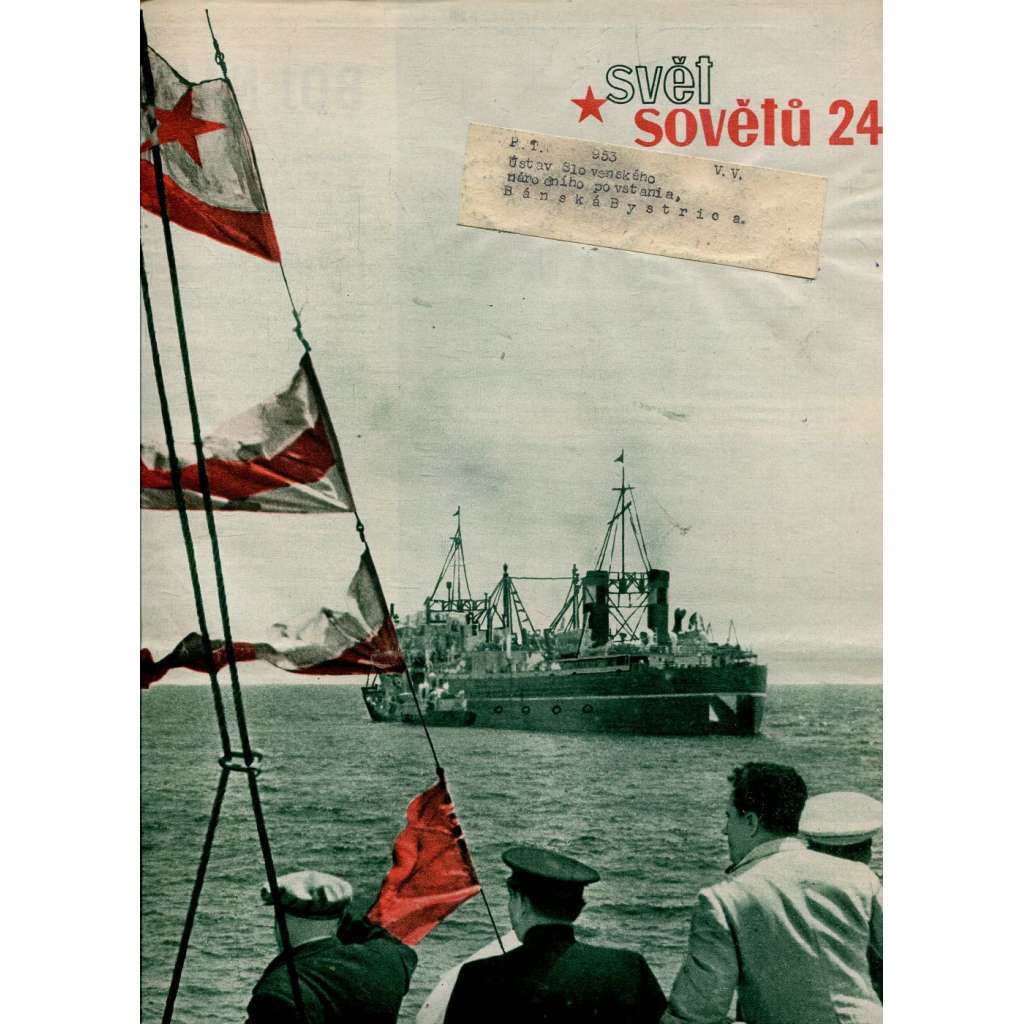 Svět sovětů, ročník XIII., číslo 24/1950 (časopis, noviny)
