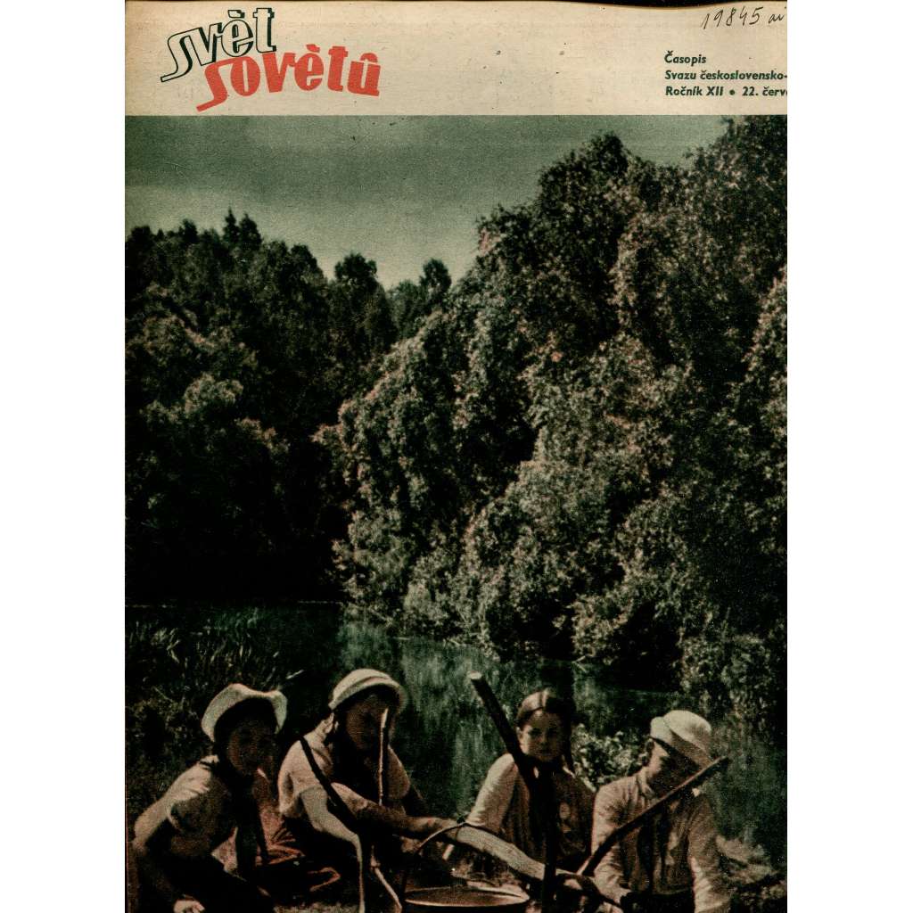 Svět sovětů, ročník XII., číslo 30/1949 (časopis, noviny)