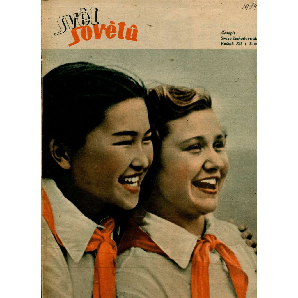 Svět sovětů, ročník XII., číslo 15/1949 (časopis, noviny)