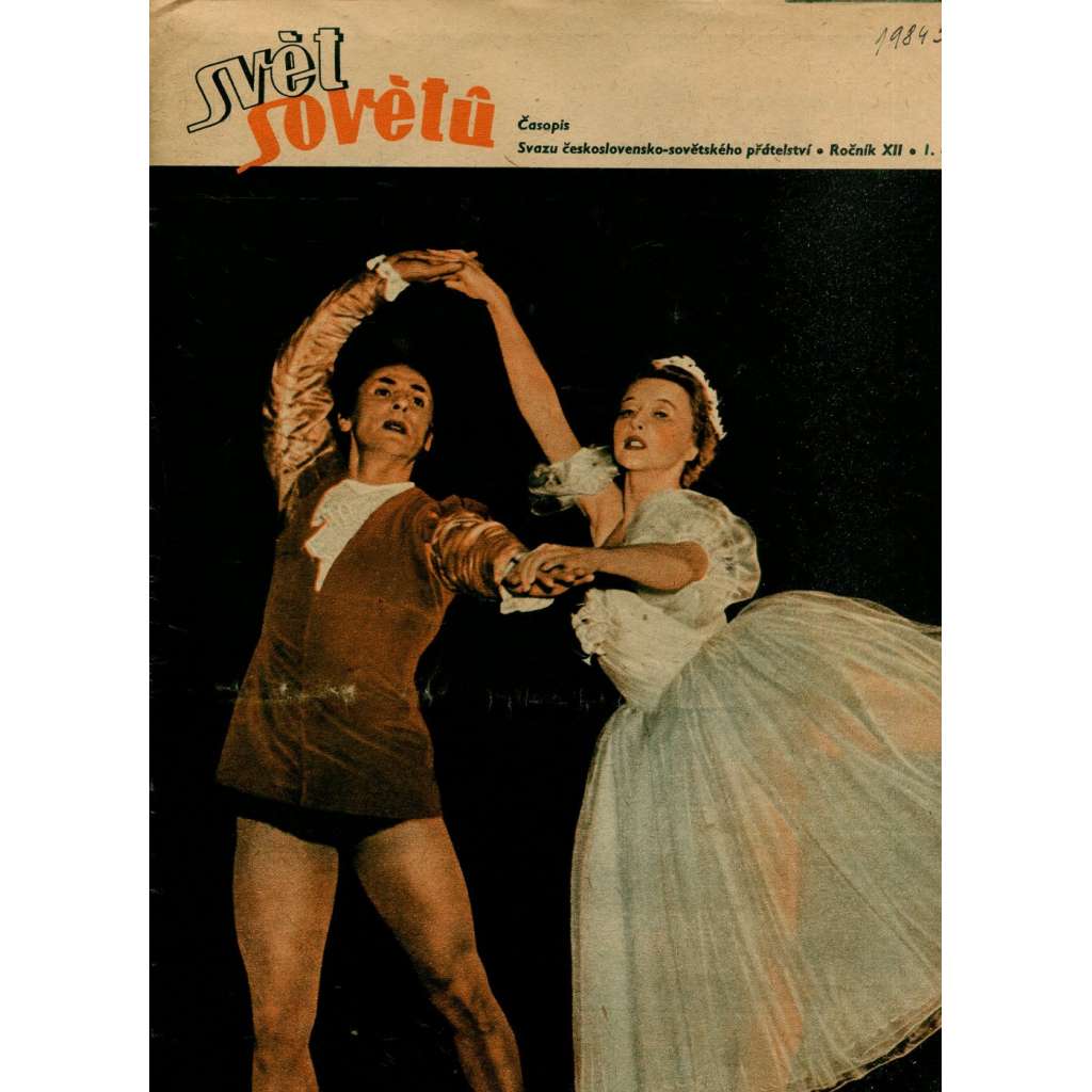 Svět sovětů, ročník XII., číslo 14/1949 (časopis, noviny)