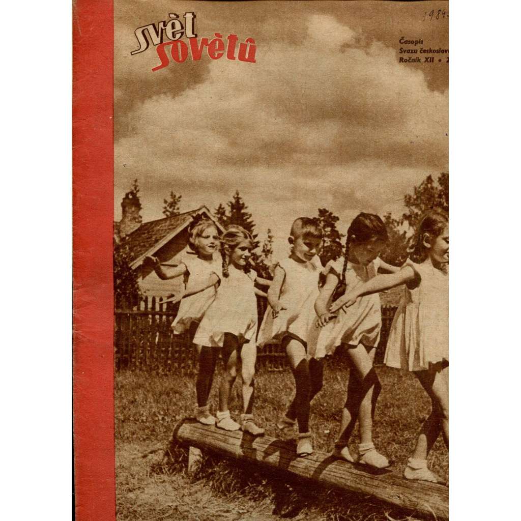 Svět sovětů, ročník XII., číslo 35/1949 (časopis, noviny)