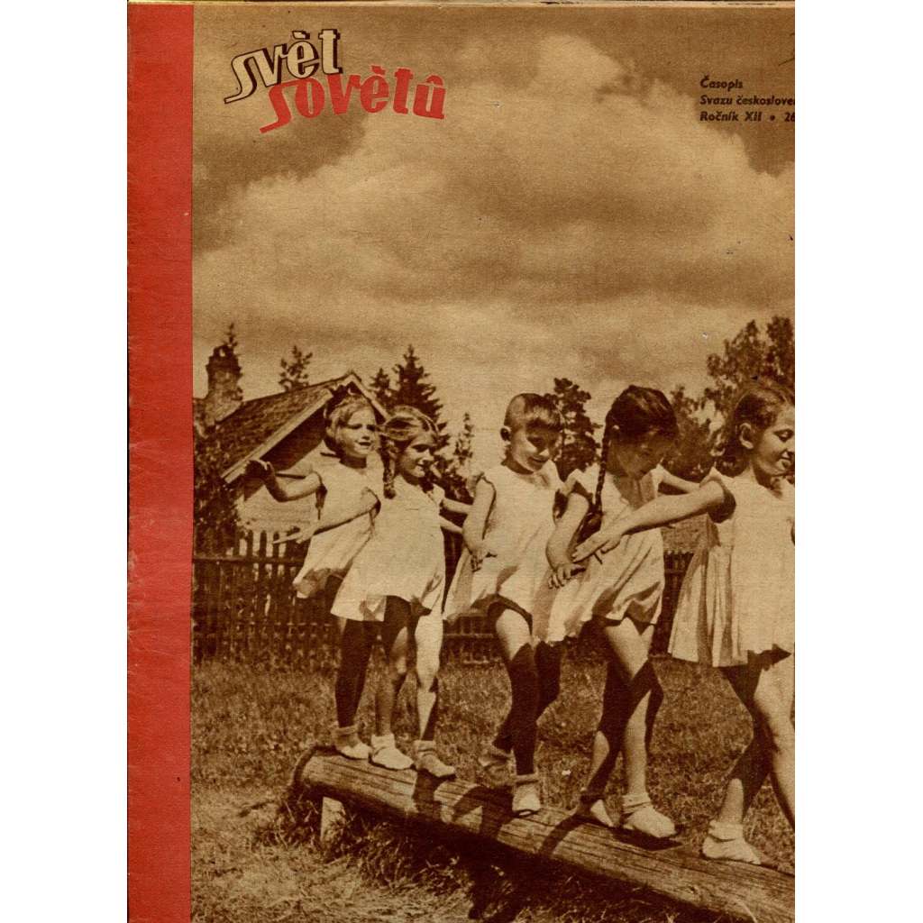Svět sovětů, ročník XII., číslo 35/1949 (časopis, noviny)