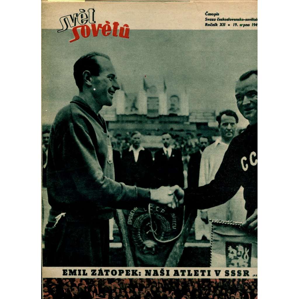Svět sovětů, ročník XII., číslo 34/1949 (časopis, noviny)
