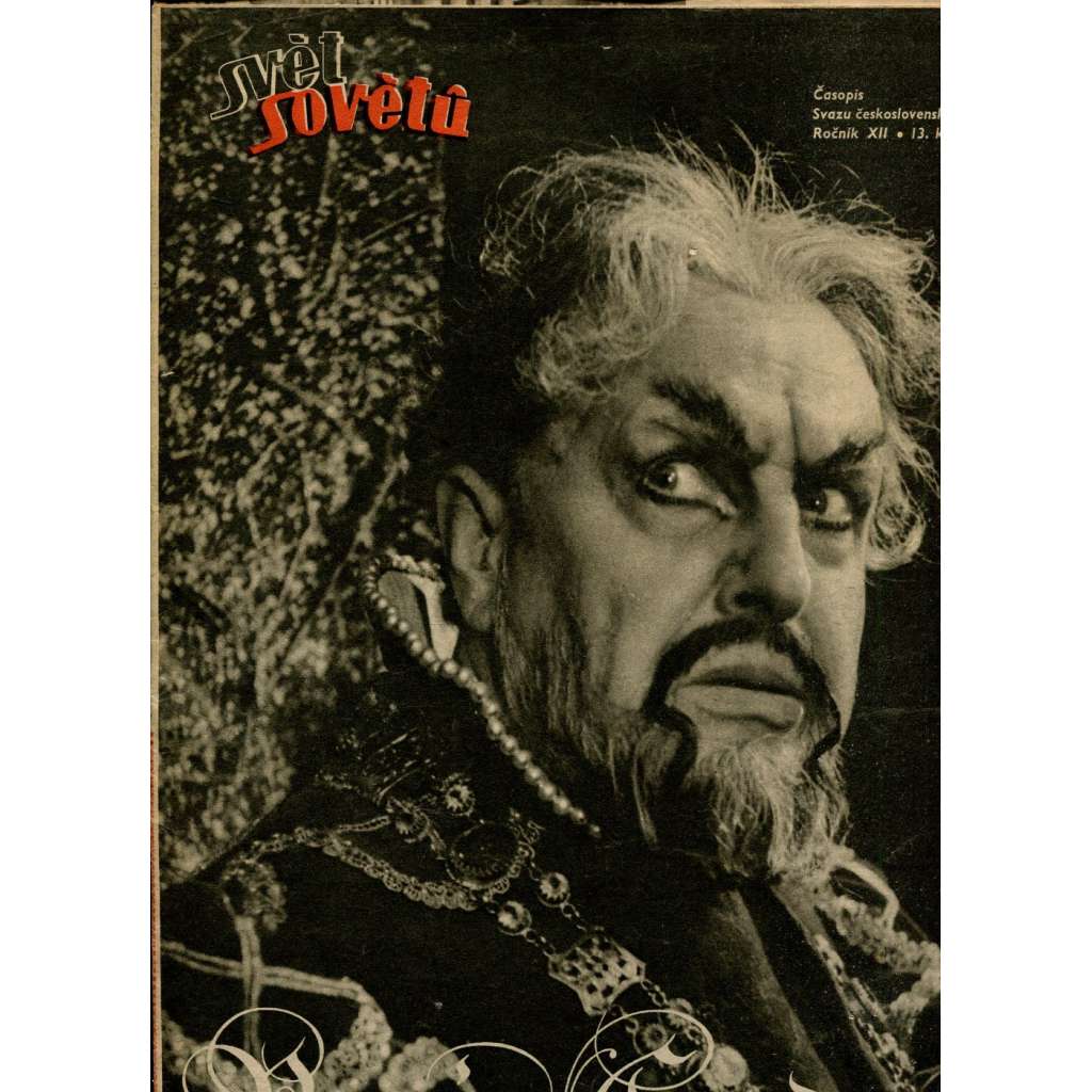 Svět sovětů, ročník XII., číslo 20/1949 (časopis, noviny)