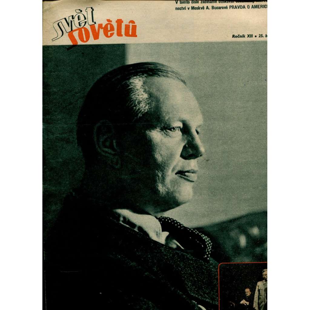 Svět sovětů, ročník XII., číslo 13/1949 (časopis, noviny)