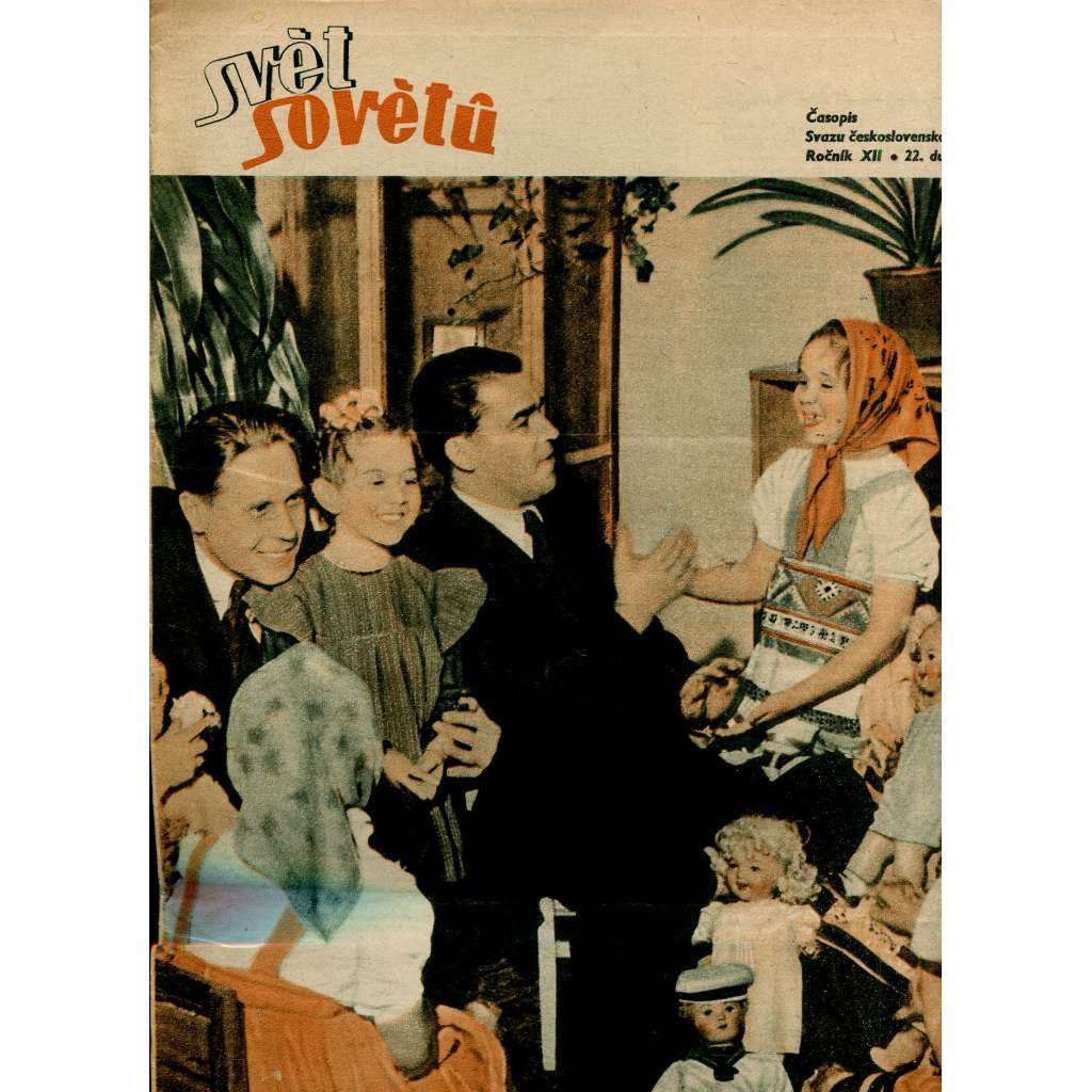 Svět sovětů, ročník XII., číslo 17/1949 (časopis, noviny)