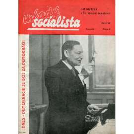 Mladý socialista, ročník I., číslo 8. List mladých v Čs. sociální demokracii (staré noviny)