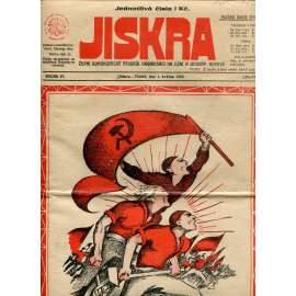Jiskra, ročník IV., číslo 17/1922 (1.5.1922) - staré noviny, 1. republika