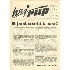 Hej rup, číslo 65/1938 (Časopis mladých) - staré noviny, 1. republika