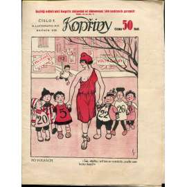 Kopřivy, ročník XIX., číslo 5/1925 (1. republika, časopis, noviny)