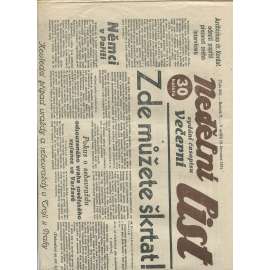 Nedělní list, ročník V., číslo 200/1931 (1. republika, noviny)