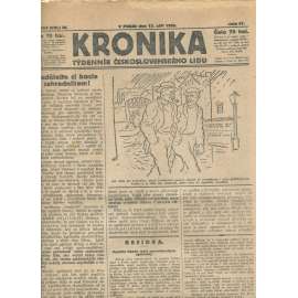 Kronika, ročník III., číslo 47/1923. Týdenník československého lidu (1. republika, noviny)