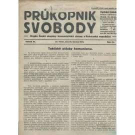 Průkopník svobody, ročník III., číslo 24/1921. Orgán české skupiny komunistické strany v Rakouské republice (1. republika, noviny)