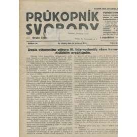 Průkopník svobody, ročník III., číslo 19/1921. Orgán české skupiny komunistické strany v Rakouské republice (1. republika, noviny)