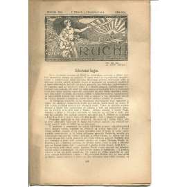 Tělocvičný ruch. Ročník XIII., číslo 23/1919. Orgán svazu dělnických tělocvičných jednot českoslovanských (1. republika, staré noviny)
