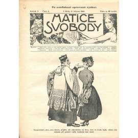 Matice svobody, ročník X., číslo 8/1909 (staré noviny)