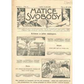 Matice svobody, ročník X., číslo 21/1909 (staré noviny)