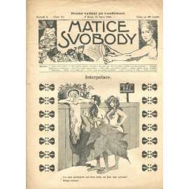Matice svobody, ročník X., číslo 23/1909 (staré noviny)