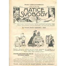 Matice svobody, ročník X., číslo 4/1909 (staré noviny)