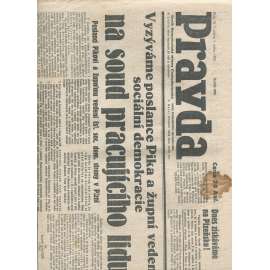 Pravda, číslo 78/1933. Deník Komunistické strany Československa (1. republika, noviny) - Plzeň